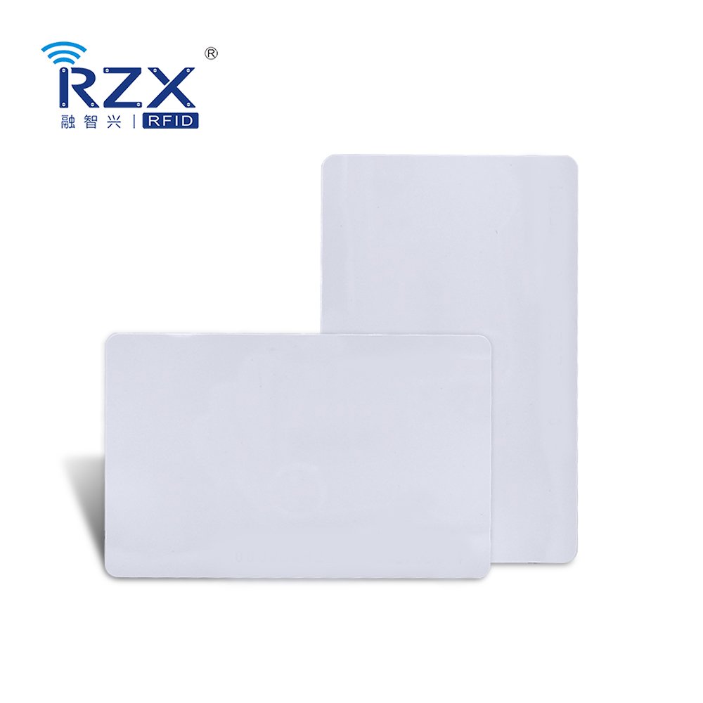 PVC Plastic Printable 13.56 MHz RFID Card ISO15693 ICODE SLIX Access Control Card