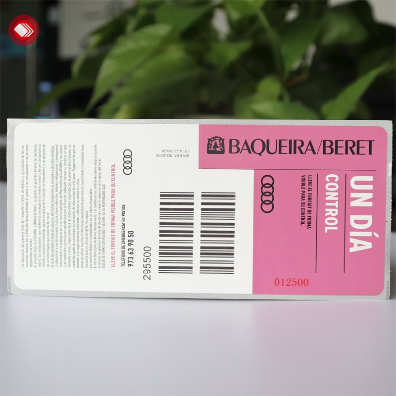 RFID Paper Ticket UHF NFC Access Control Card Customized for Concerts Stadiums Cinemas Exhibition Events