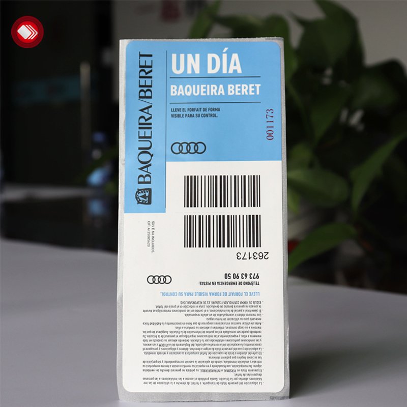 RFID Paper Ticket UHF NFC Access Control Card Customized for Concerts Stadiums Cinemas Exhibition Events