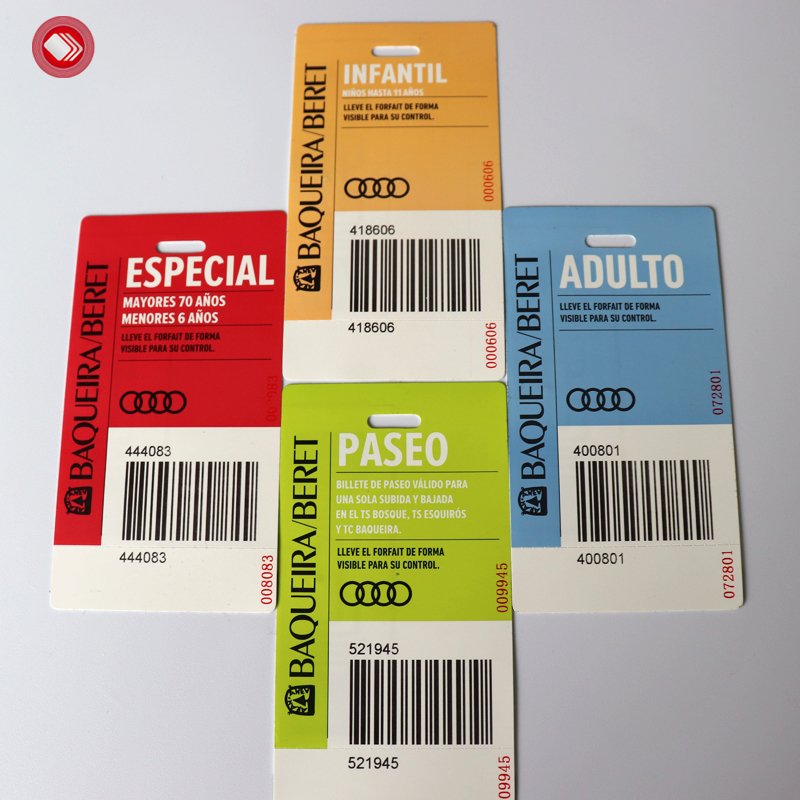 RFID Paper Ticket UHF NFC Access Control Card Customized for Concerts Stadiums Cinemas Exhibition Events