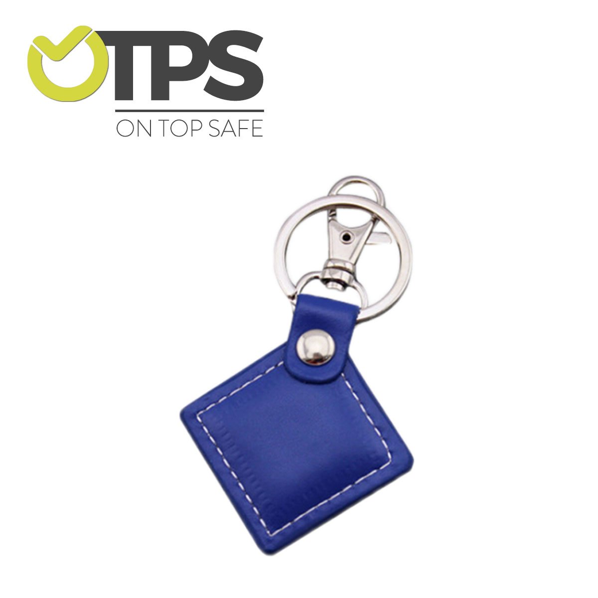 RFID leather keyfob HF 13.56MHZ smart Keychain tag for Access Control system