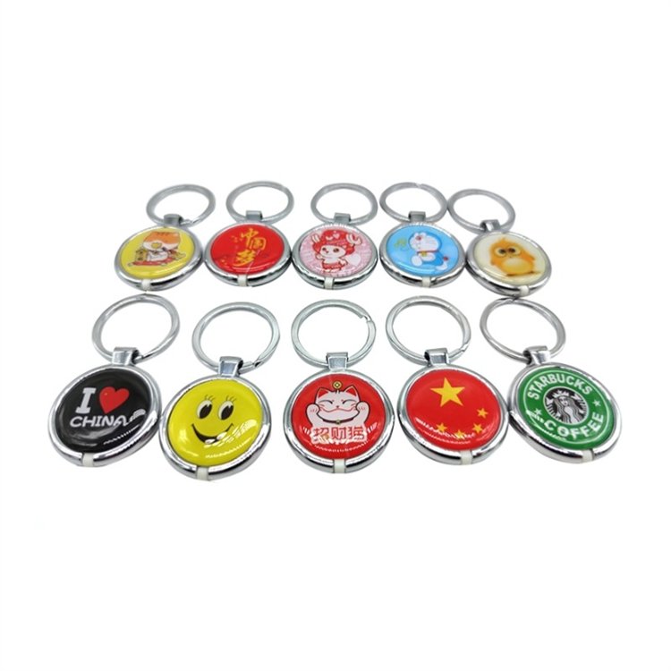 Top quality 13.56MHz epoxy key chain, used for access control NFC key card 0-20cm Reading distance