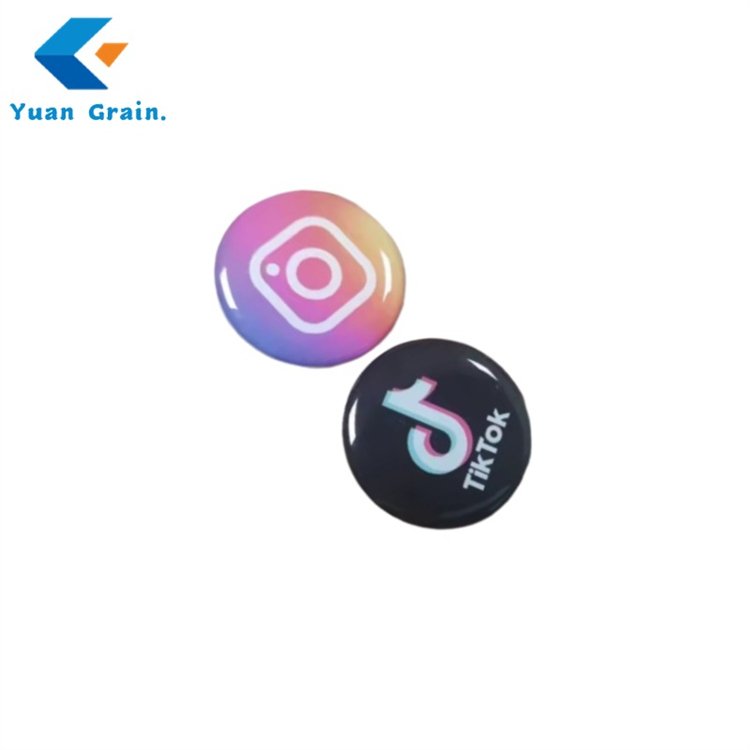 Waterproof NFC Keychain RFID Keychain Coin Label 13.56MHz UID Variable Token Label NFC Keychain Epoxy Label