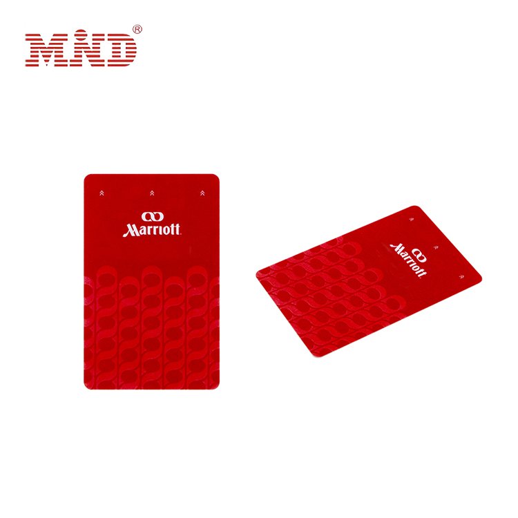 Customized 13.56Mhz Access Control PVC RFID Hotel Key Card