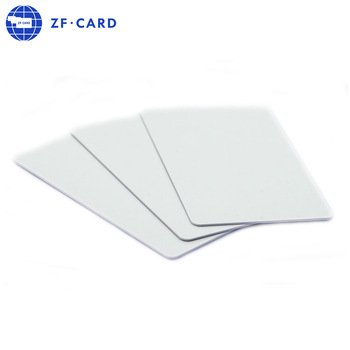 Black Magnetic Stripe ICODE(R) SLI-X 13.56Mhz Chip White Cards Manufacture Access Control RFID Card