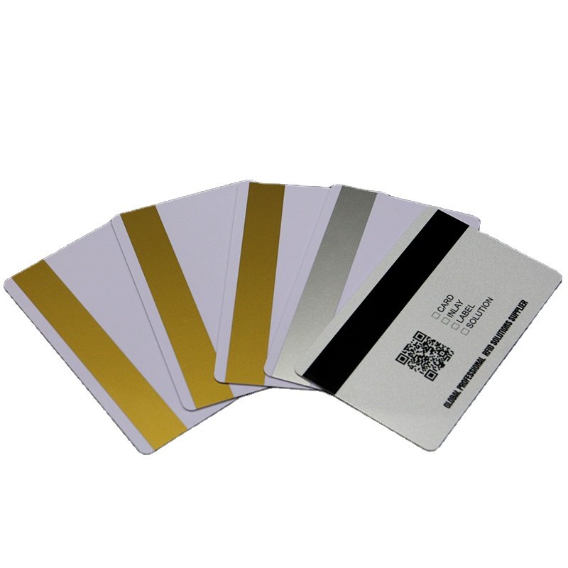 Blank Pvc Magnetic Stripe loyalty rfid card