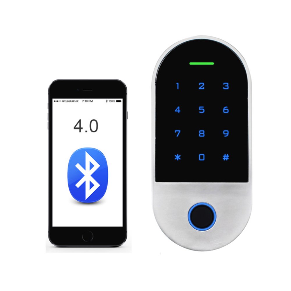 Wifi Video Intercom Access Control System Tuya Smart App Door Peep