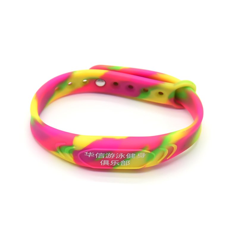 Good Price RFID Wristband 125 khz EM4100/EM4305 watch Silicone Wristband Bracelet Access Control Cards for event