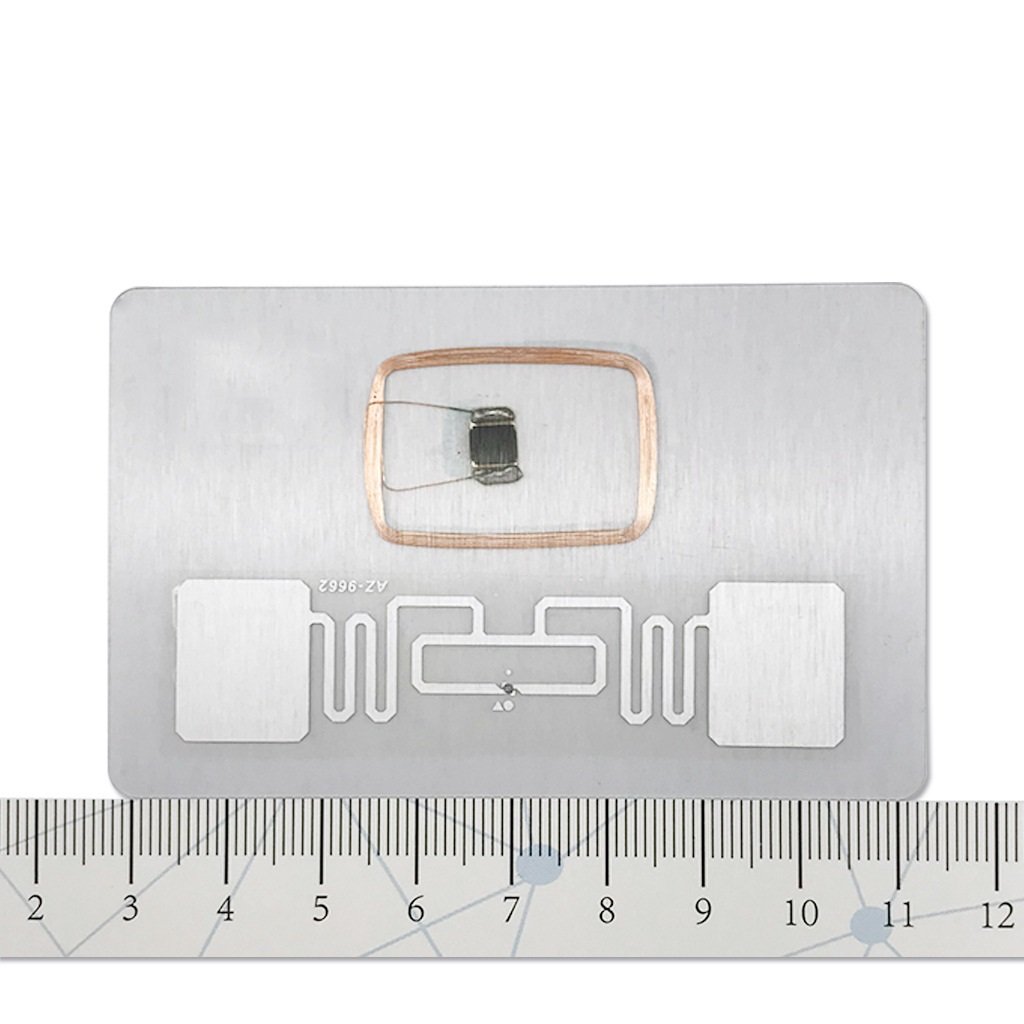 RFID Dual Frequency Card HF F08 Plus UHF Alien H3 Combined Hybrid Access Control Card
