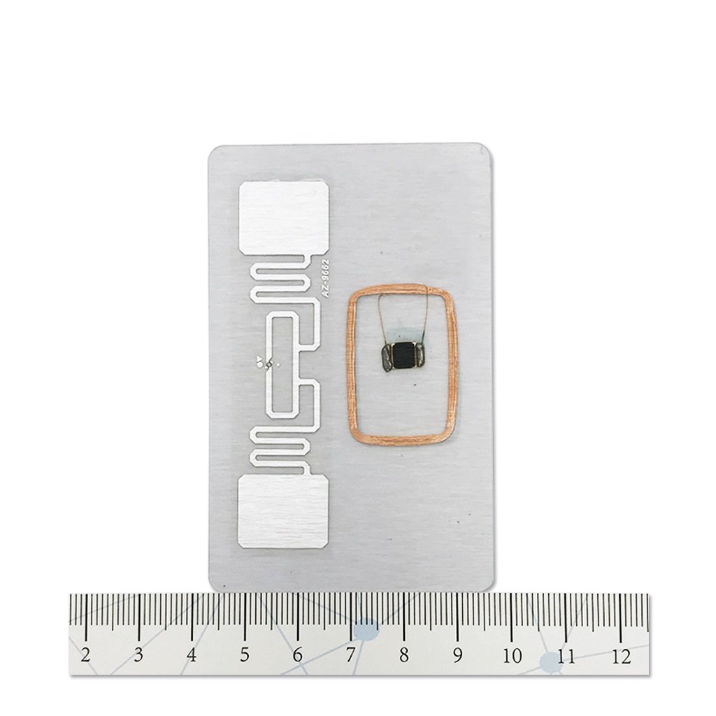 RFID Dual Frequency Card HF F08 Plus UHF Alien H3 Combined Hybrid Access Control Card