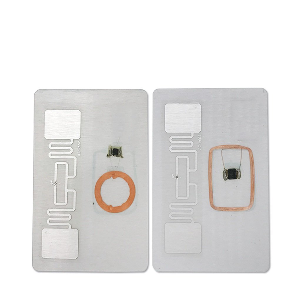 RFID Dual Frequency Card HF F08 Plus UHF Alien H3 Combined Hybrid Access Control Card