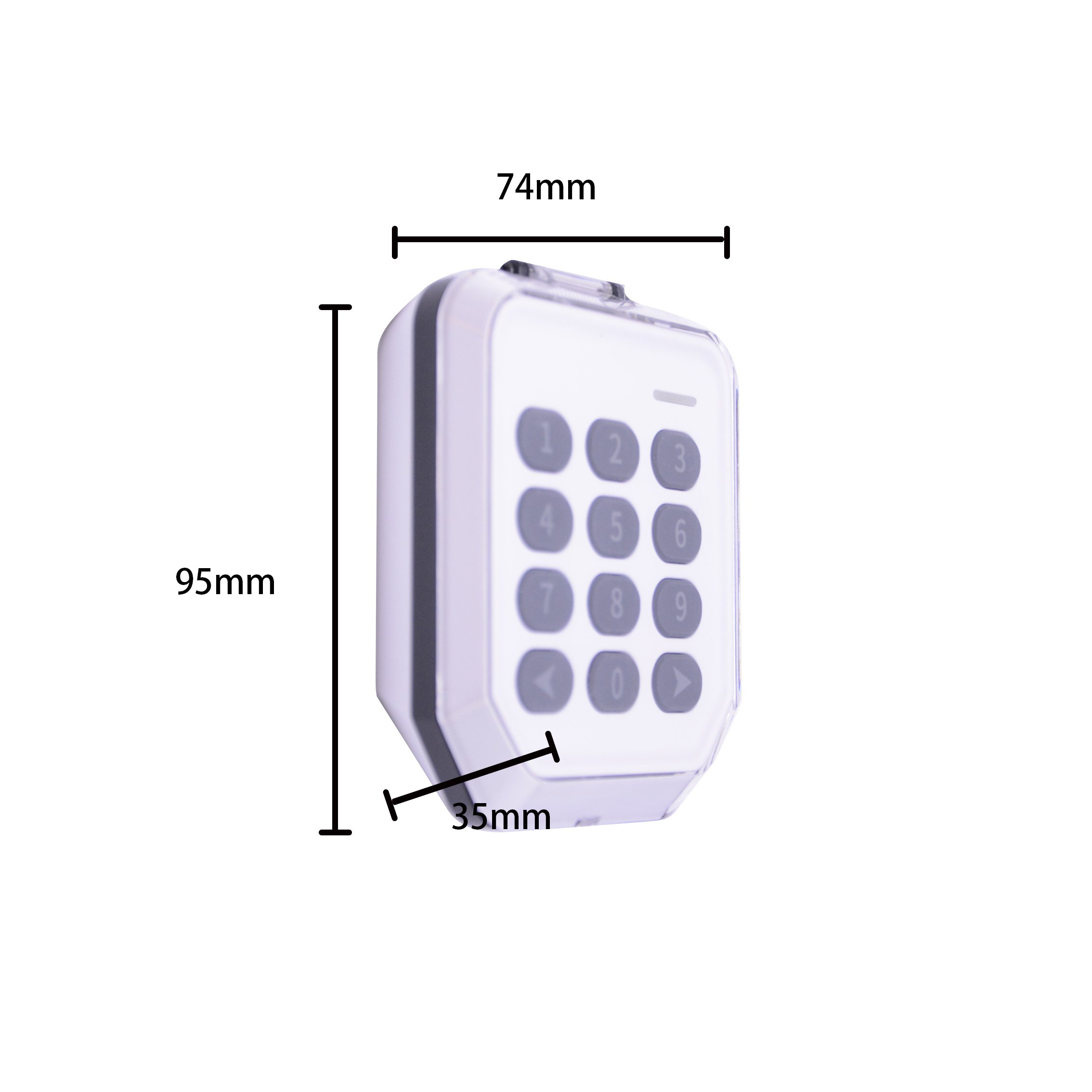 Wireless Keypad Digital Access System Waterproof 433Mhz Automatic Security Code Entry Gate Operator Panel For Gate Opener Motor