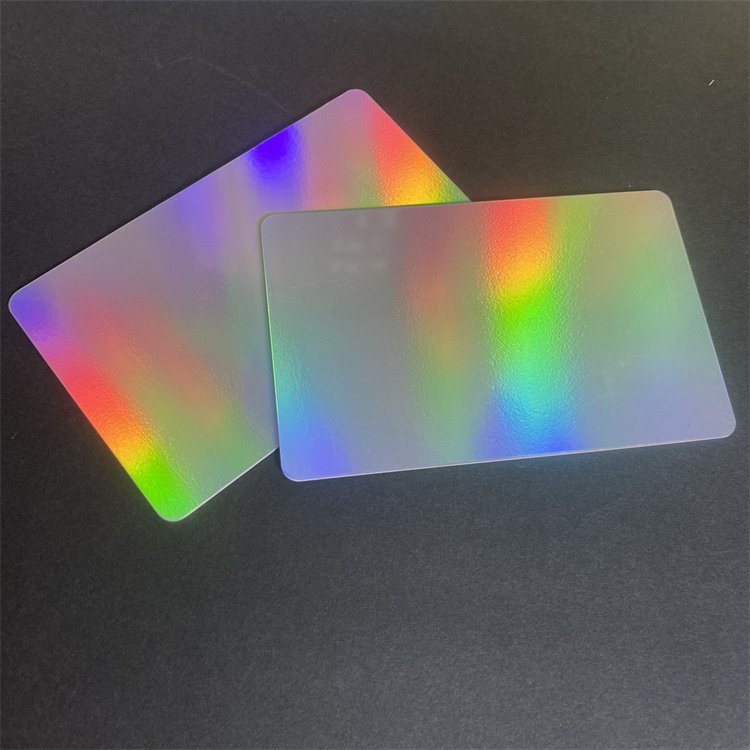 CR80 Plastic Hologram Digital Smart Nfc Credit Cards For Social
