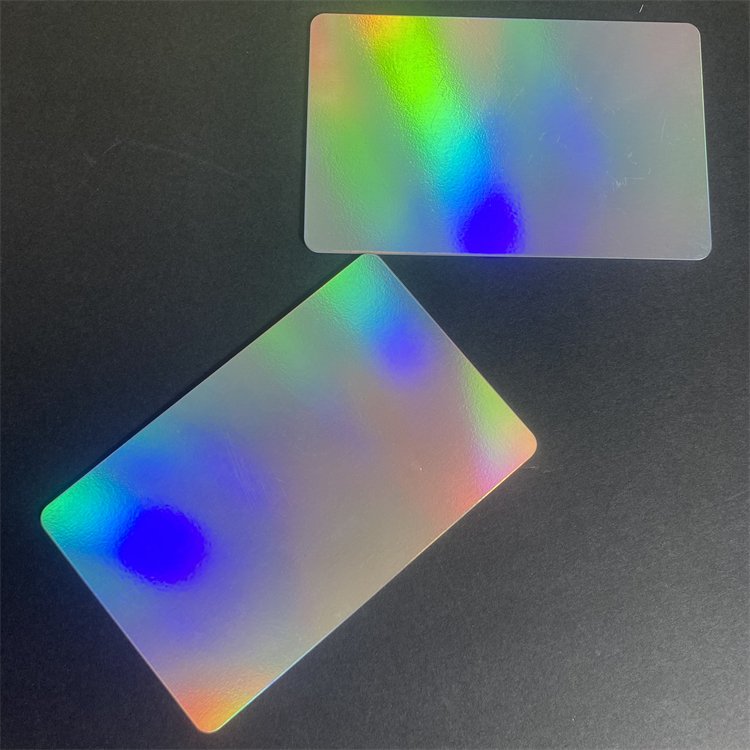 CR80 Plastic Hologram Digital Smart Nfc Credit Cards For Social