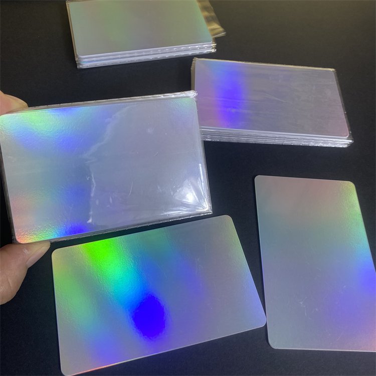 CR80 Plastic Hologram Digital Smart Nfc Credit Cards For Social