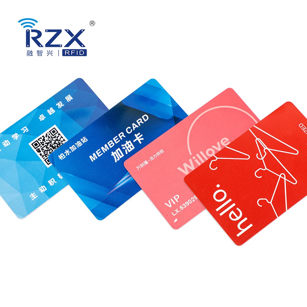 Custom Printing Plastic PVC Contactless NFC Card NTAG 215 RFID Card offset printing Business Card