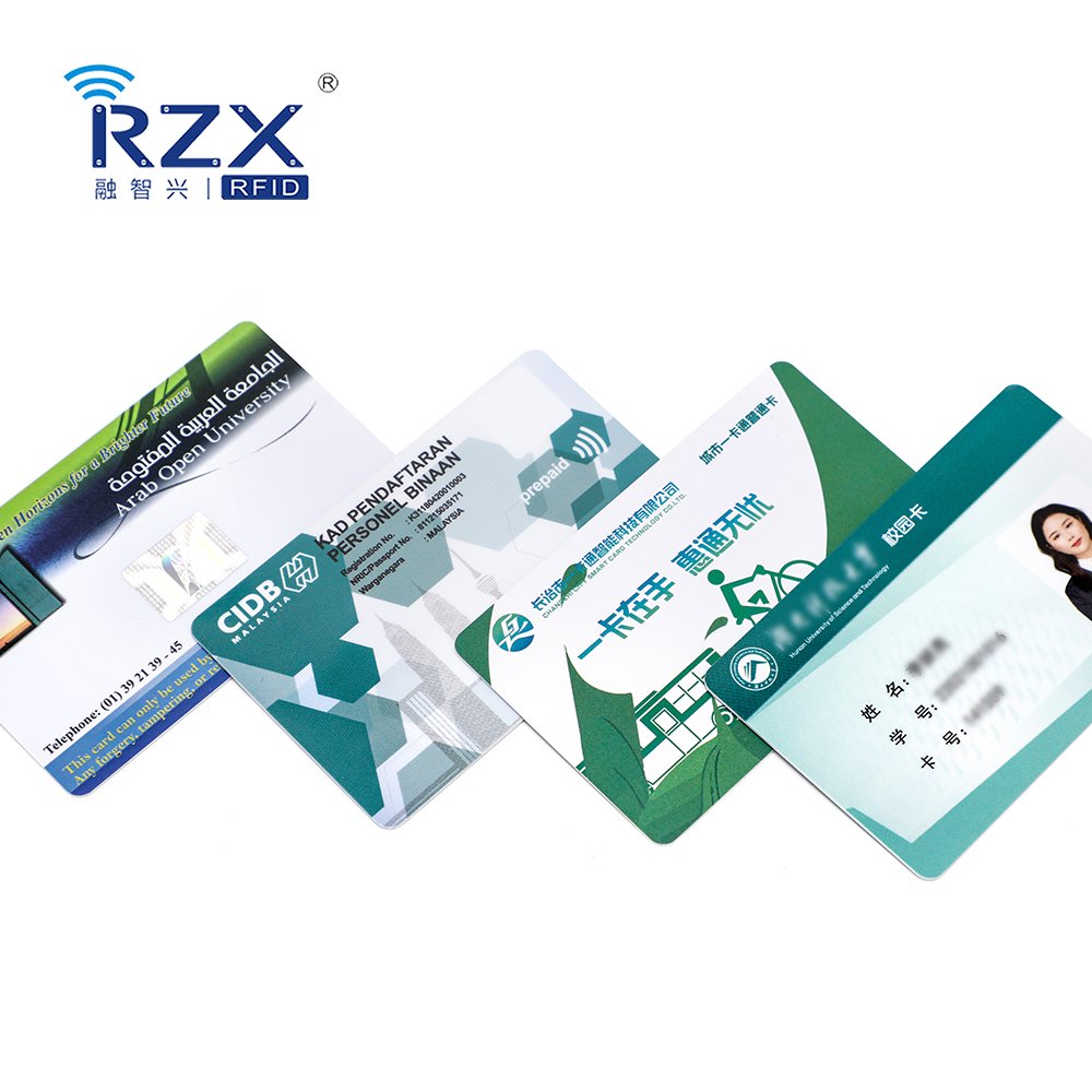 Custom Printing Plastic PVC Contactless NFC Card NTAG 215 RFID Card offset printing Business Card