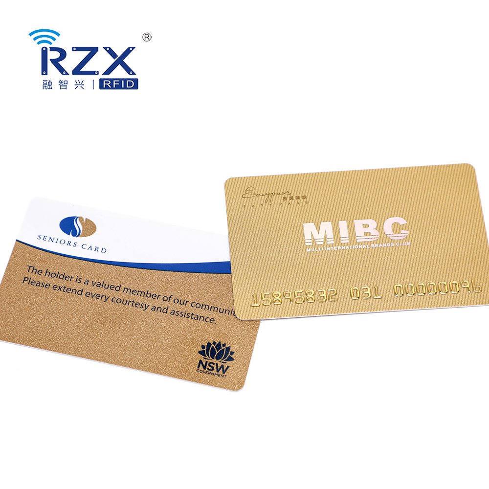 Custom Printing Plastic PVC Contactless NFC Card NTAG 215 RFID Card offset printing Business Card