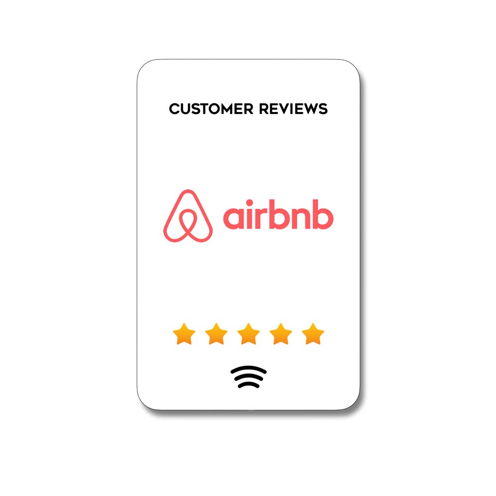 Custom Printed Access Control Card with NFC NTAG213 215 NFC Card for Google Reviews Collection