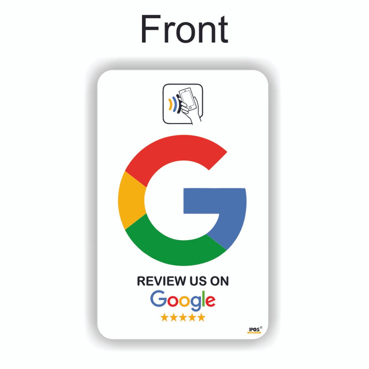 Custom Printed Access Control Card with NFC NTAG213 215 NFC Card for Google Reviews Collection