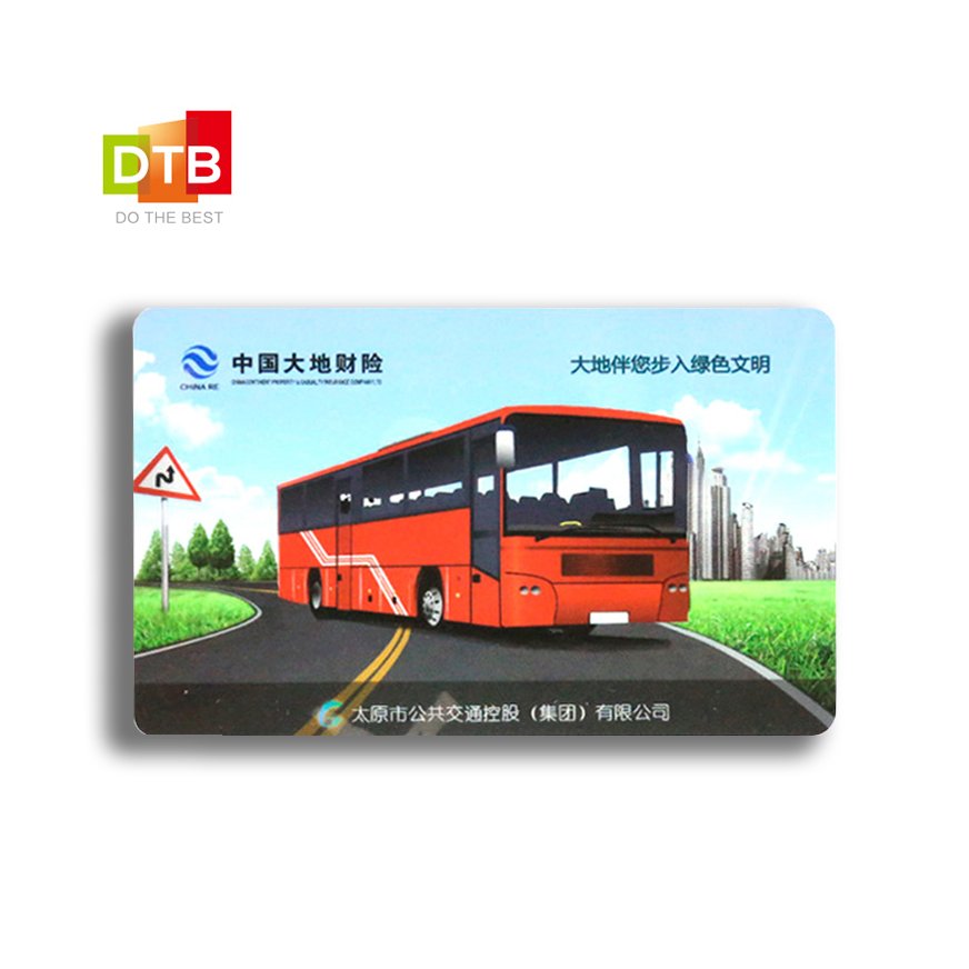 UV Printing PVC NFC Card MF 1k S50 13.56MHz RFID NFC Programmable Metro Card