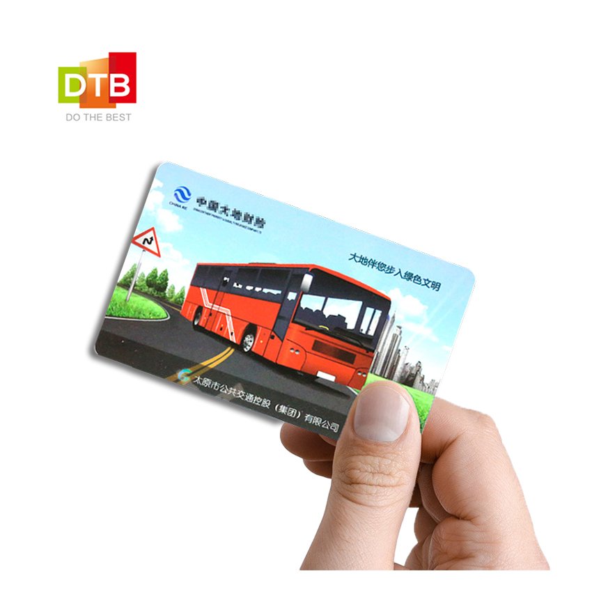 UV Printing PVC NFC Card MF 1k S50 13.56MHz RFID NFC Programmable Metro Card