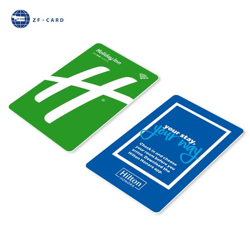 MIFARE(R) Classic 1K contactless IC Chip Hotel Rfid Key Card For Access Control
