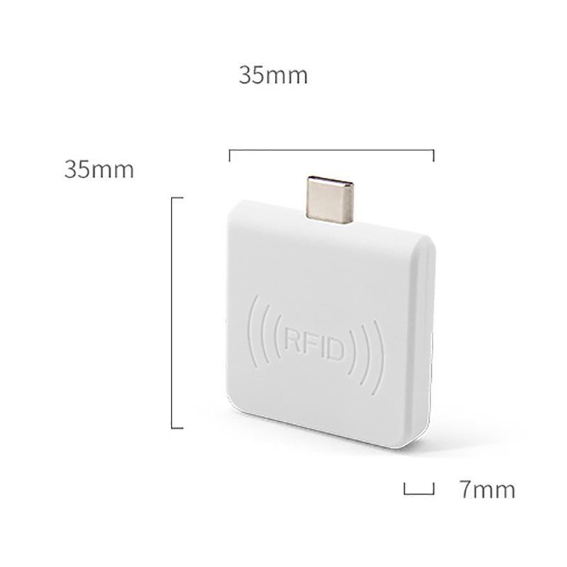 Wholesale High Quality 13.56Mhz NFC Reader HF Type C Mobile Phone Reader Writer