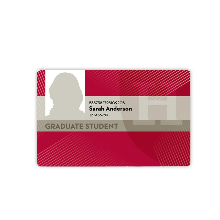 Customized Size PVC Card for Identification School Access Control RFID Smart Student ID Card