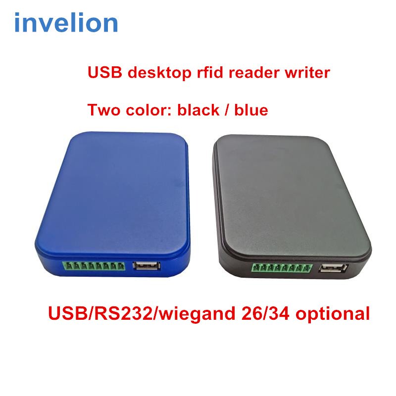 865~868Mhz 902-928MHZ usb reader writer uhf rfid for personal access control system touch reading with sample card