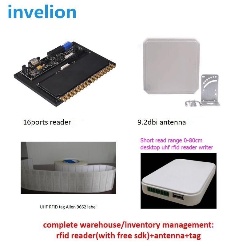 865~868Mhz 902-928MHZ usb reader writer uhf rfid for personal access control system touch reading with sample card
