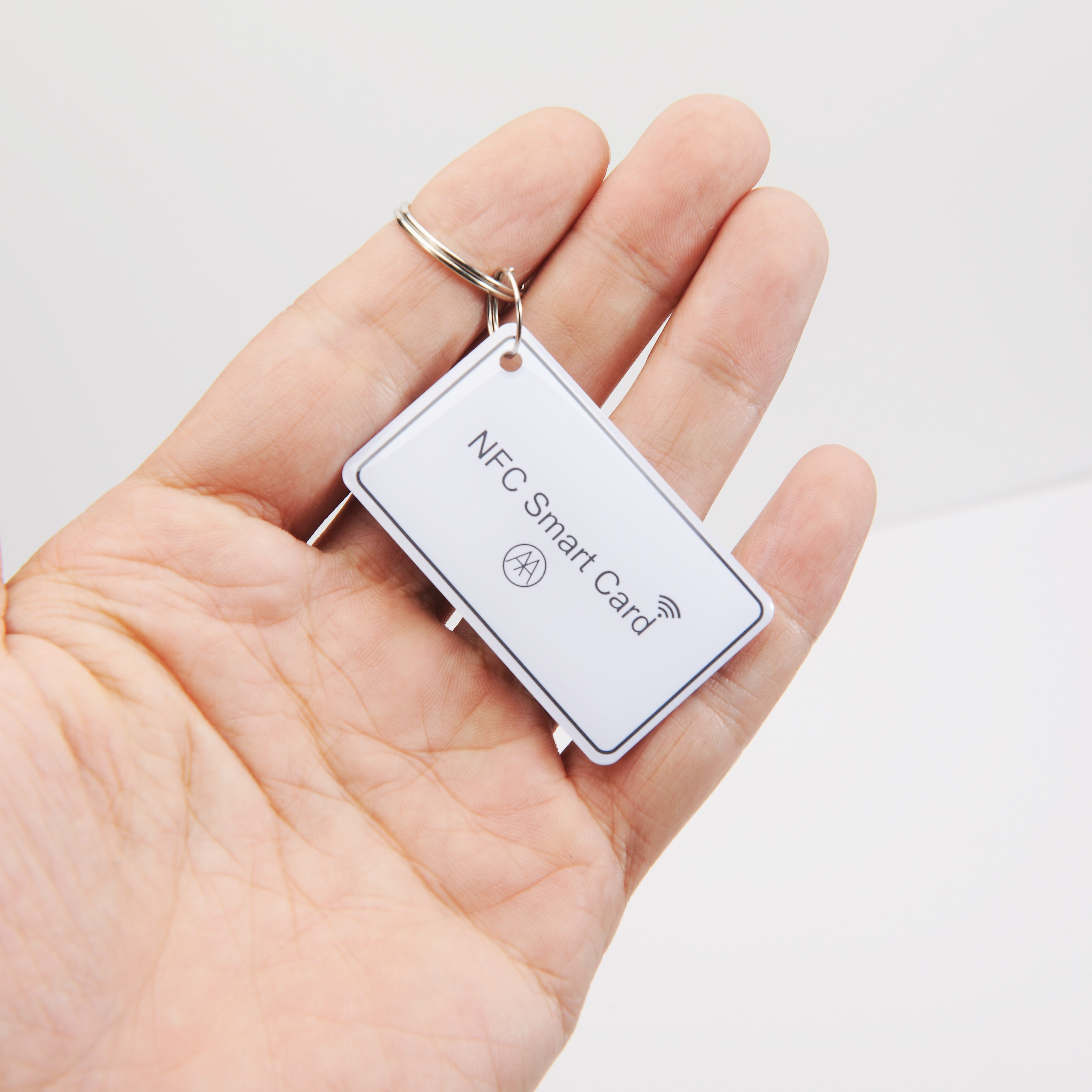 YTS new social Programmable smart epoxy tag keychain smart NFC rfid access control cards