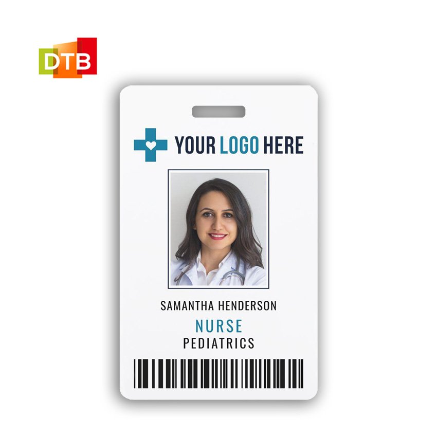 Custom Printing NTAG 213/215/216 Chip 13.56MHz RFID Plastic Badge ID Card