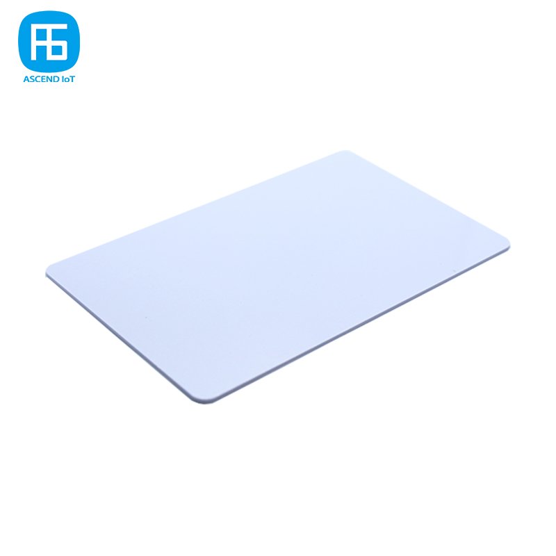 LF HF UHF PVC RFID Blank Card 9662 Contactless White Card NFC Access Control System Membership Management