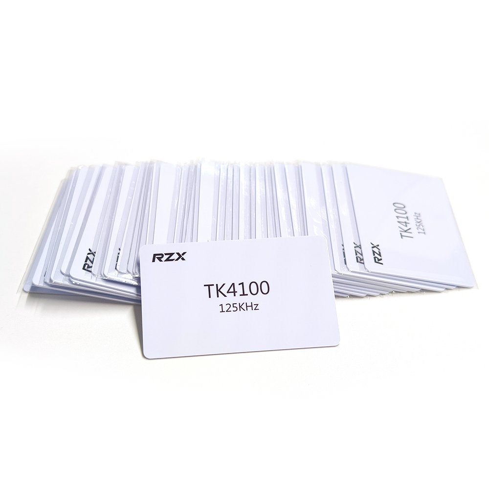 Customized logo RFID TK4100 Contactless Smart White Blank Card Printable RFID Card for Access Control