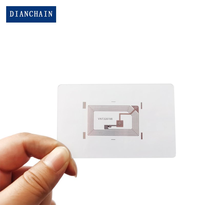 Custom Printing 13.56MHz Programmable Clear NFC Business Card Plastic Transparent Card For Access Control