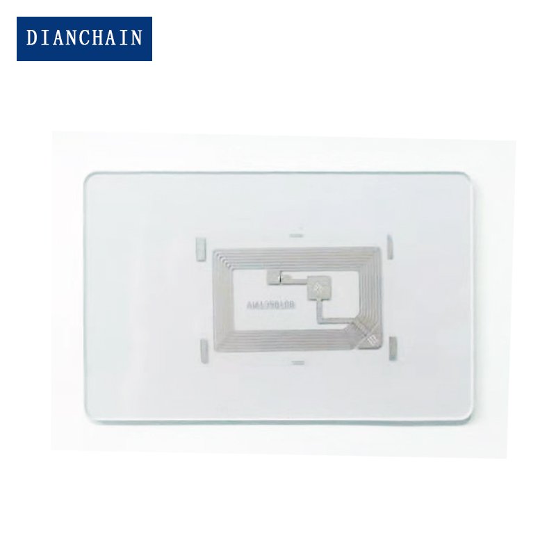 Custom Printing 13.56MHz Programmable Clear NFC Business Card Plastic Transparent Card For Access Control