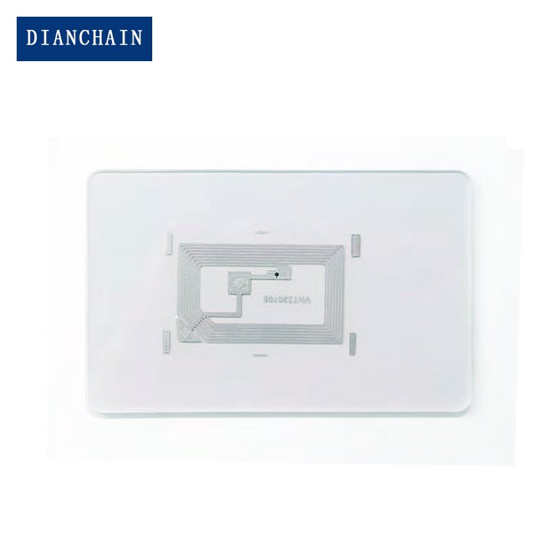 Custom Printing 13.56MHz Programmable Clear NFC Business Card Plastic Transparent Card For Access Control