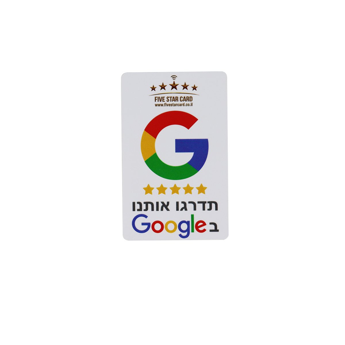 13.56mhz PVC NFC Contactless Google Review Smart Card