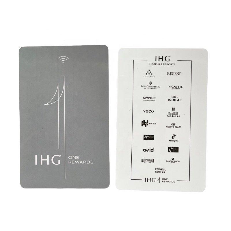 Custom Branded Plastic RFID Hotel Room Key Cards Wholesale