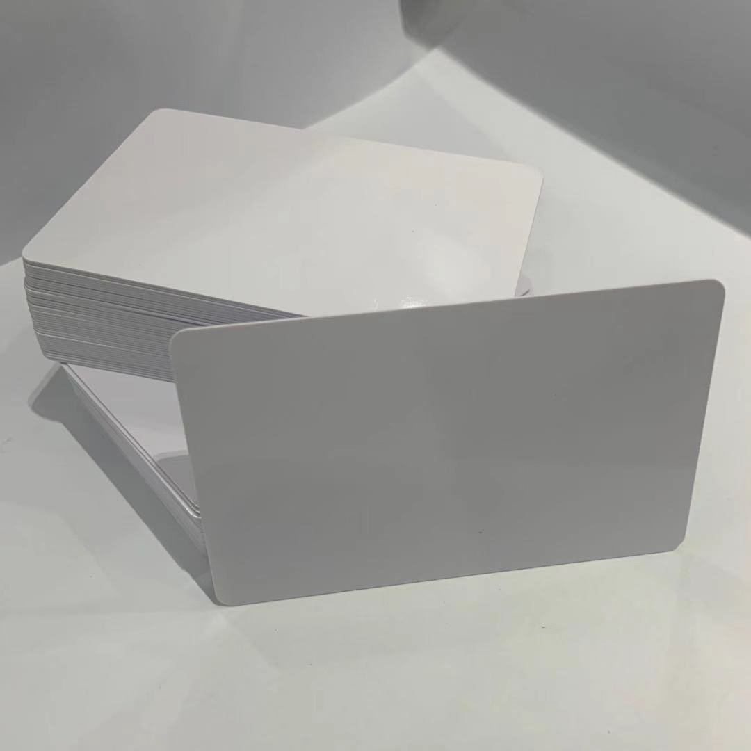 RFID PVC card 213 215 13.56 mhz smart chip blank black transparent Inkjet printable blank nfc card for business hotel door lock