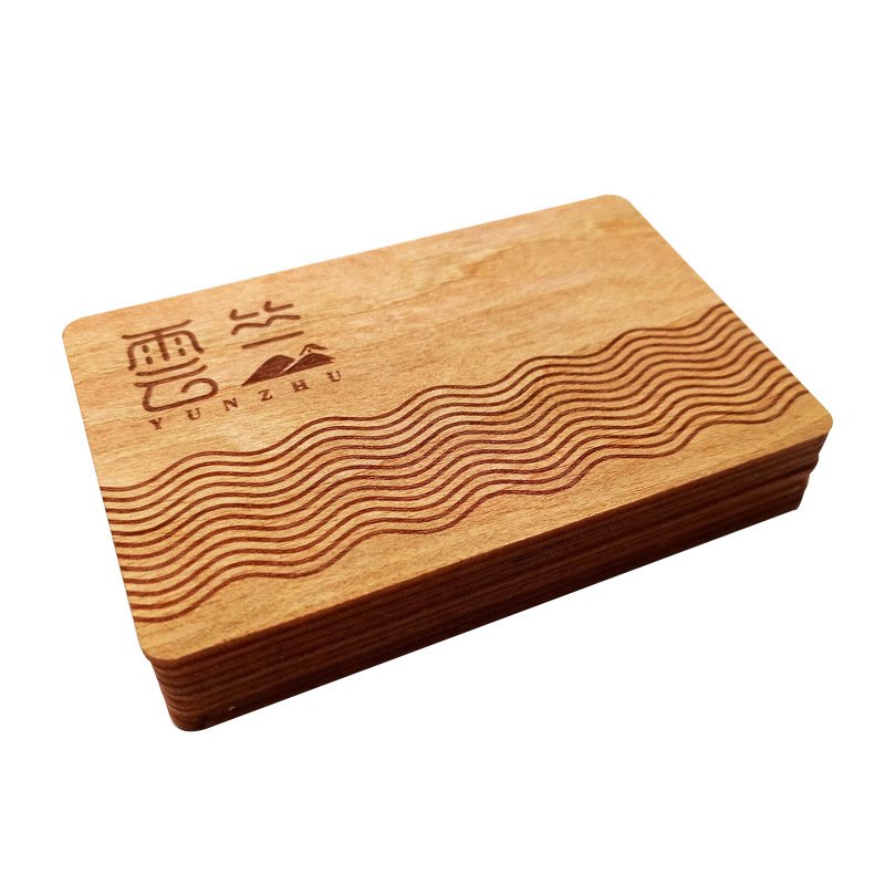 Compostable Wooden Business Cards