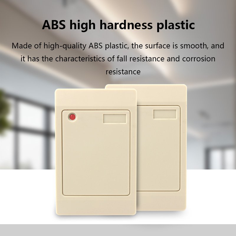 IP68 Waterproof Smart Contactless Card Reader Wiegand26 34 125Khz or 13.56Mhz RFID Access Control Card Reader