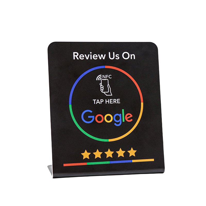 Nfc Google Review Qr Code Nfc Chip Stand Custom Nfc Stand Google Review Ntag215 Ntag216 Chip