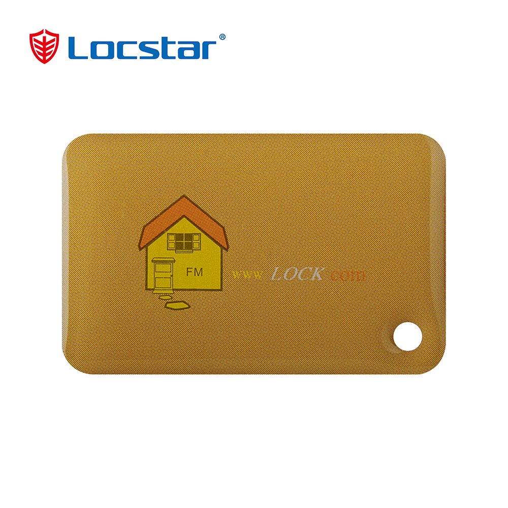 Locstar Brand New Key Blank Check Choice Door Sleeve Pvc Mf 1K/4K Access Control Rfid Card For Hotel