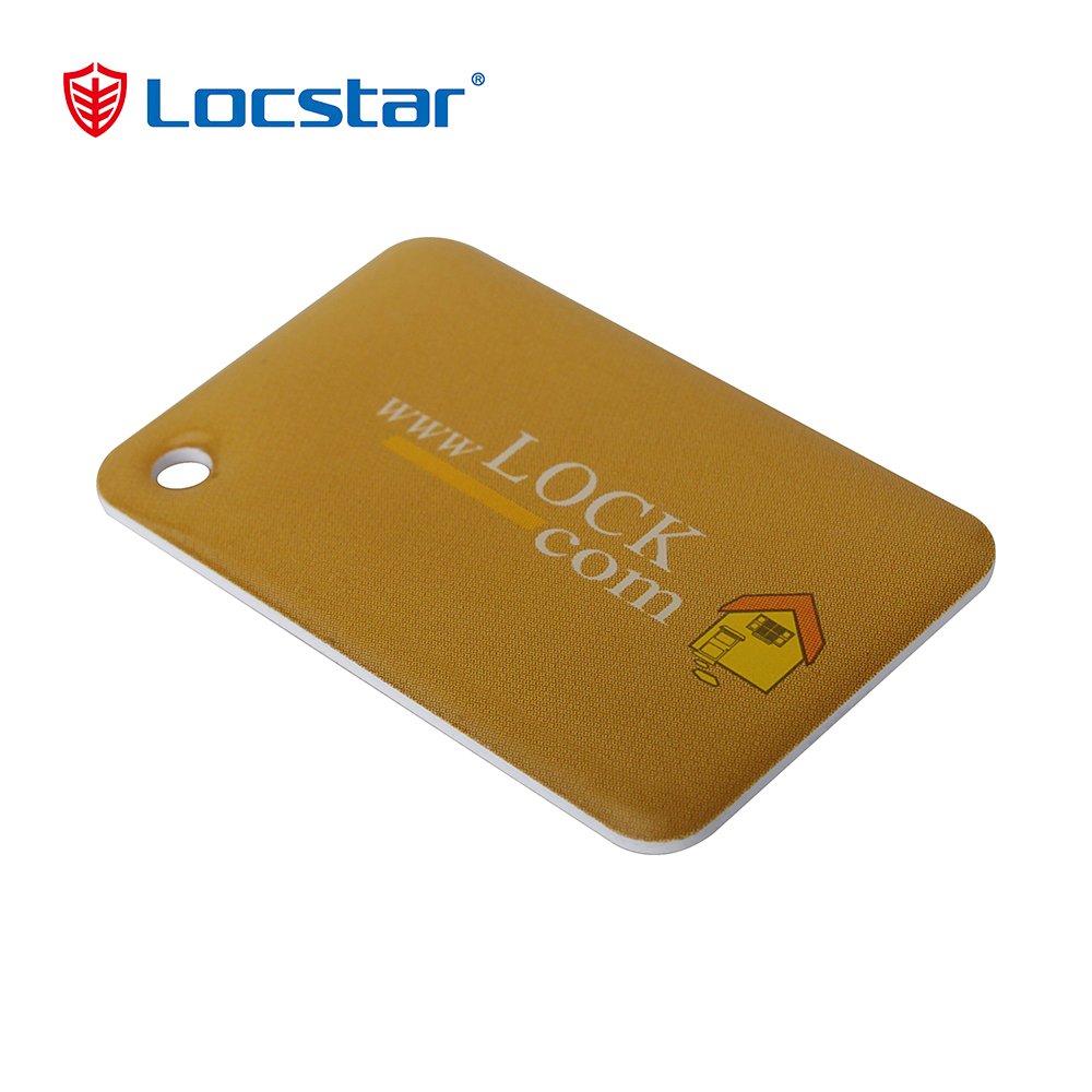 Locstar Brand New Key Blank Check Choice Door Sleeve Pvc Mf 1K/4K Access Control Rfid Card For Hotel