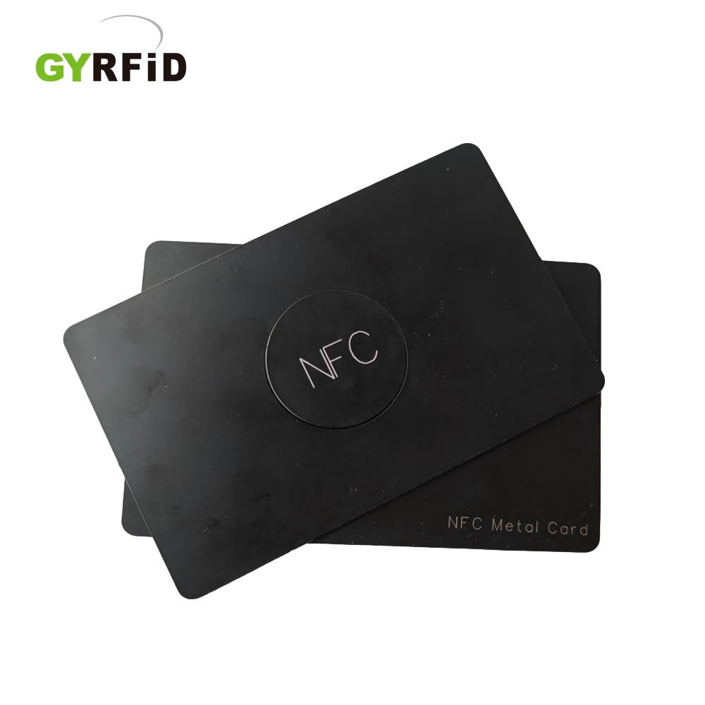 Printable Stainless Steel Metal Card Nfc Chip Metal Business Card Metal Cards With Rfid