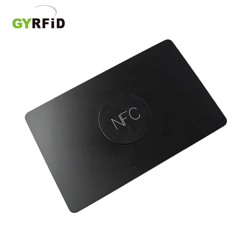 Printable Stainless Steel Metal Card Nfc Chip Metal Business Card Metal Cards With Rfid