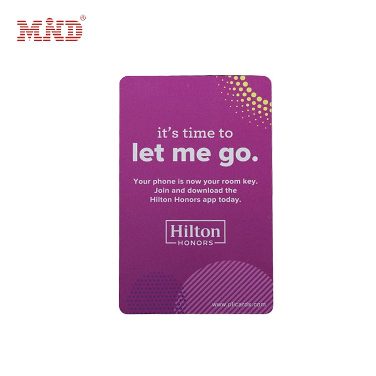 Nfc Key Card For Hotel Wholesale Smart NFC chip pvc pet hotel card