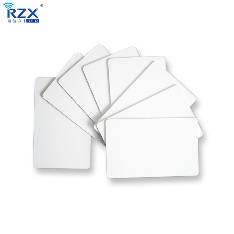 Printable FM11RF08 Blank card 13.56MHz access control contactless rfid card
